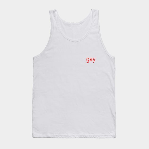 gay Tank Top by GeleHaas